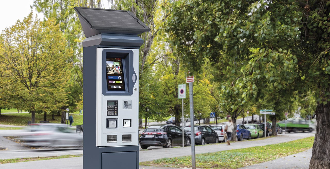 On-street parking meter for automated vehicle control